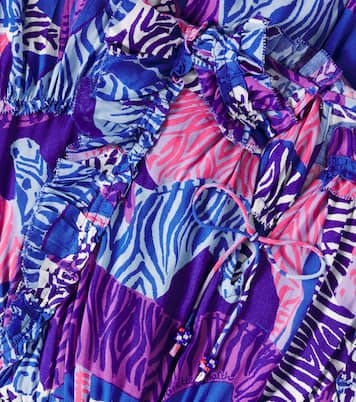 Jumpsuit Belene con volant | Poupette St Barth Kids