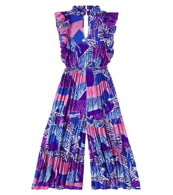Jumpsuit Belene con volant | Poupette St Barth Kids