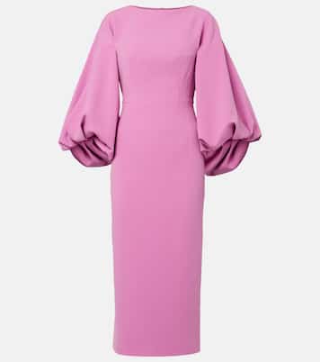 Robe midi Garance en crêpe | Roksanda