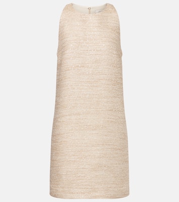 Shiny Coolness lamé tweed shift dress | Dorothee Schumacher
