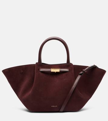 New York Medium suede tote bag | DeMellier
