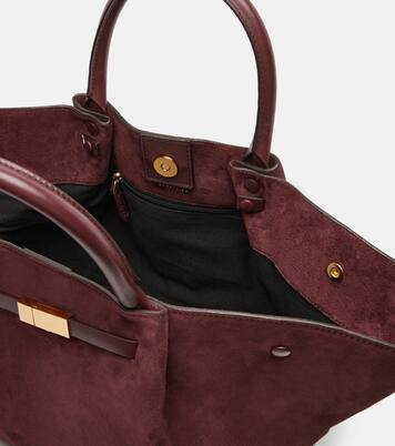 New York Medium suede tote bag | DeMellier