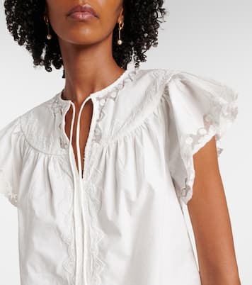 Effie embroidered cotton top | Ulla Johnson