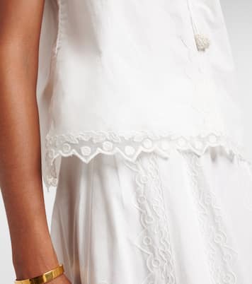 Effie embroidered cotton top | Ulla Johnson