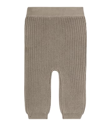 Baby Luca ribbed-knit cotton pants | Donsje