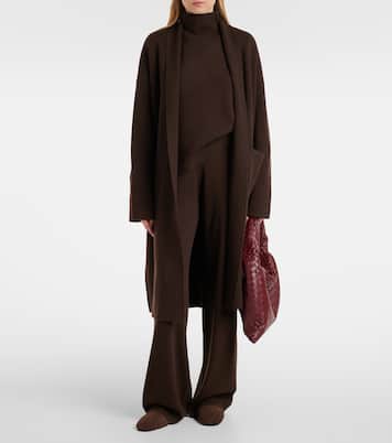 Wool and cashmere straight pants | Jardin des Orangers