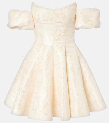 Selene off-shoulder minidress | Markarian