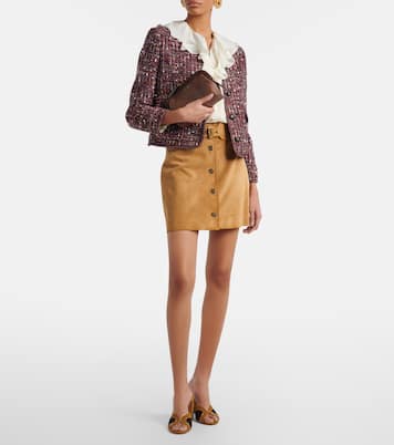 Clutch Arnica de lona en jacquard | Etro