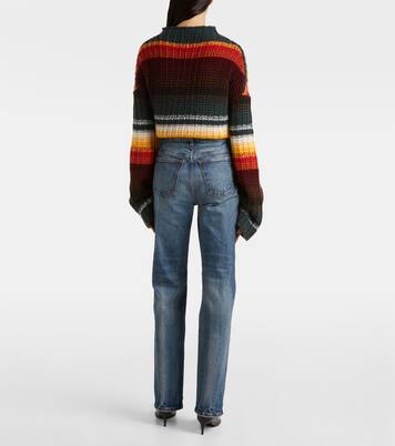 Danielle 하이라이즈 스트레이트 진 | Khaite