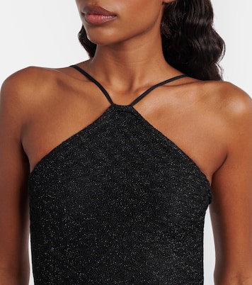 Zigzag cutout lamé swimsuit | Missoni