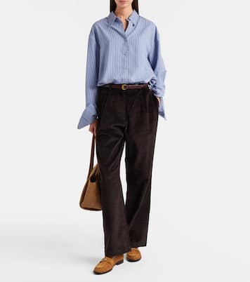 Loafers aus Veloursleder | Tory Burch