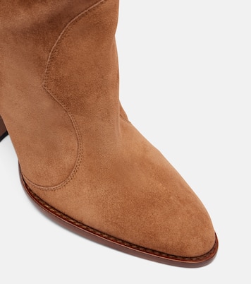 Lavinia 100 suede over-the-knee boots | Paris Texas