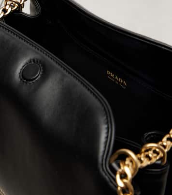 Tumulte leather shoulder bag | Prada