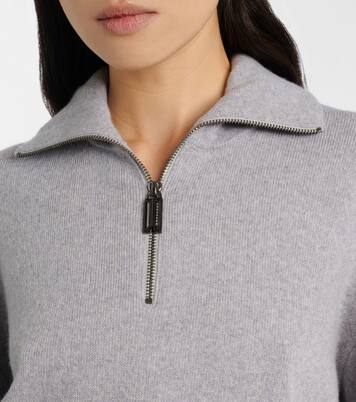 Wool and cashmere half-zip sweater | Victoria Beckham