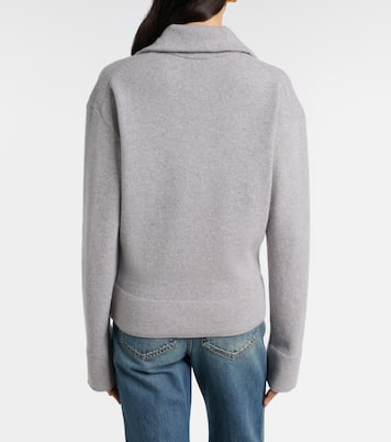 Wool and cashmere half-zip sweater | Victoria Beckham