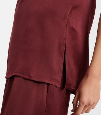 Pisa silk satin camisole | Asceno