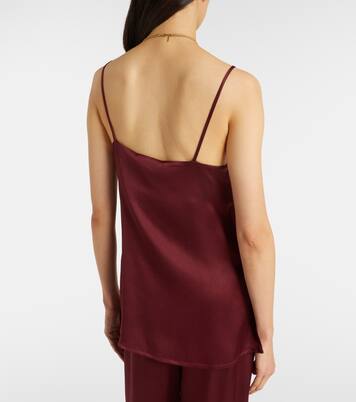 Pisa silk satin camisole | Asceno
