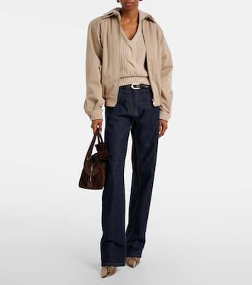 Cotton-blend bomber jacket | Magda Butrym