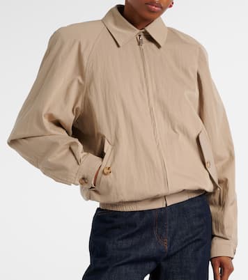 Cotton-blend bomber jacket | Magda Butrym