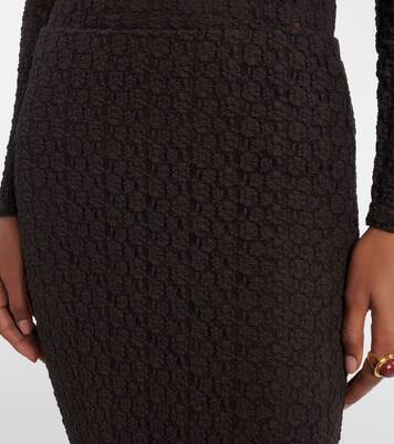 تنورة ميدي من الدانتيل Mia | Velvet