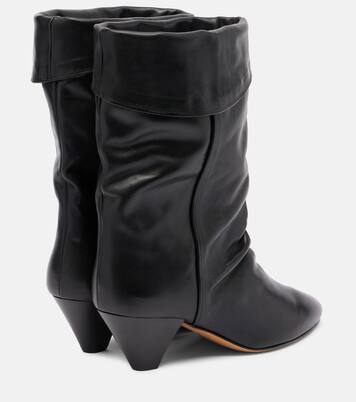 Dalby 55 레더 앵클 부츠 | Isabel Marant