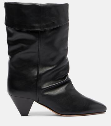 Dalby 55 레더 앵클 부츠 | Isabel Marant