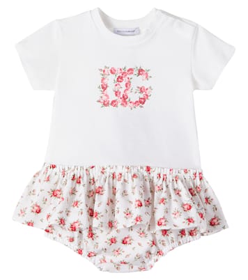 Baby Set DG aus Kleid und Höschen | Dolce&Gabbana Kids