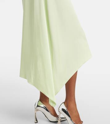 Envers satin midi dress | Stella McCartney