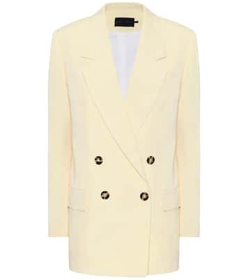 Double-breasted twill blazer | Proenza Schouler