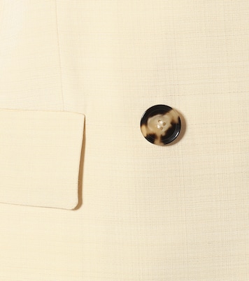 Double-breasted twill blazer | Proenza Schouler