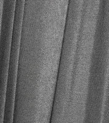 Jupe midi en coton mélangé | Brunello Cucinelli