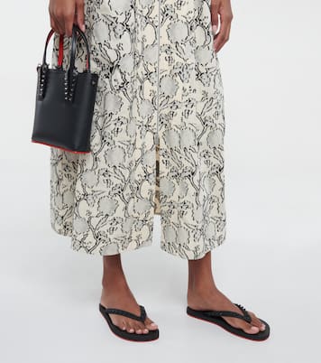 Loubi Flip thong sandals | Christian Louboutin