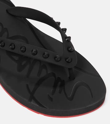 Loubi Flip thong sandals | Christian Louboutin