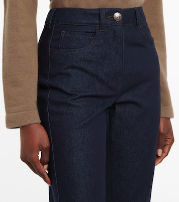 Jeans ajustados Peira de tiro alto | Max Mara