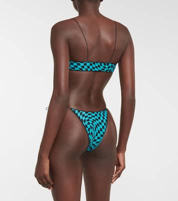 The C checked bikini bottoms | Tropic of C
