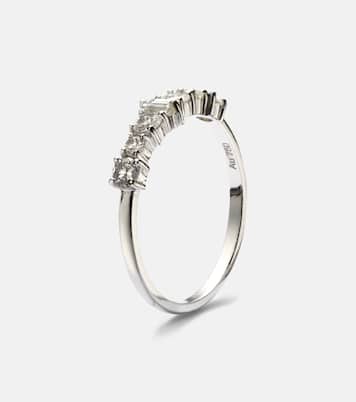 Bague Rivulet en or blanc 18 ct et diamants | Ileana Makri