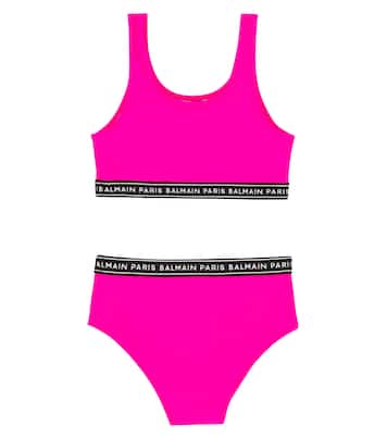 Bikini aus Jacquard | Balmain Kids