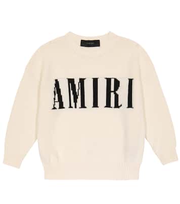 Jersey de algodón y cachemir | Amiri Kids