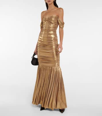 Robe aus Lamé | Norma Kamali