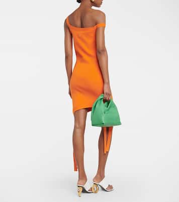 Vestido corto asimétrico deconstruido | JW Anderson