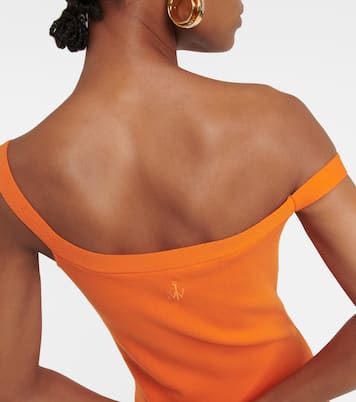 Vestido corto asimétrico deconstruido | JW Anderson