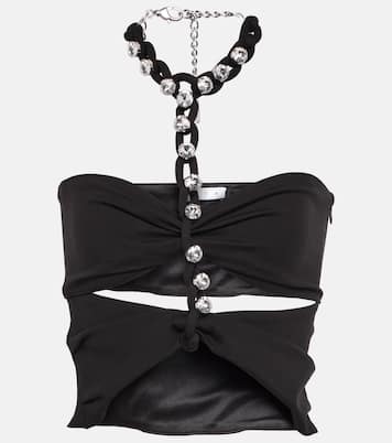 Top in jersey con catene | Area