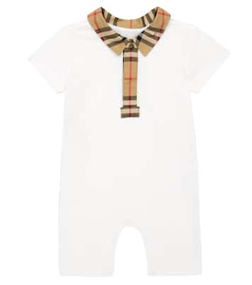 Baby - Tutina in cotone | Burberry Kids