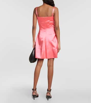 A-line cotton-blend minidress | Patou