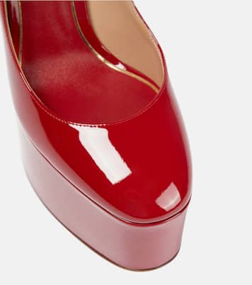 Plateau-Pumps Tan-Go 155 aus Lackleder | Valentino Garavani