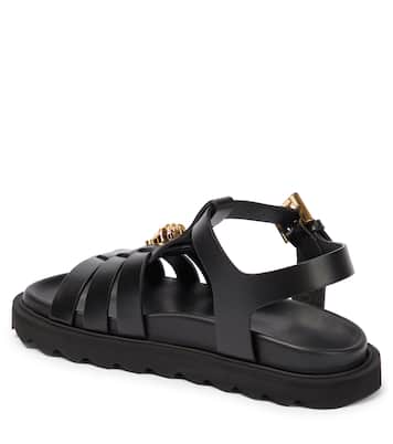 صندل من الجلد La Medusa | Versace Kids