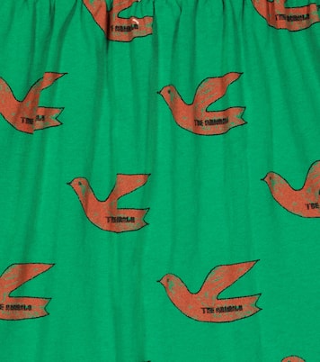 Kitten printed cotton skirt | The Animals Observatory