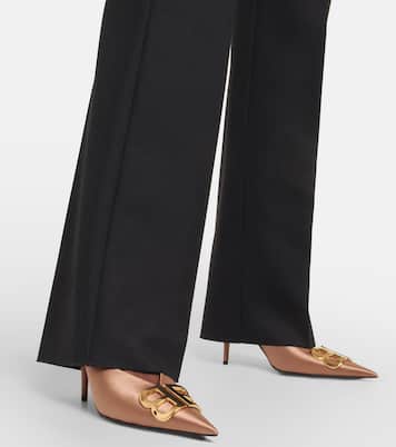 Mules BB de satén | Balenciaga