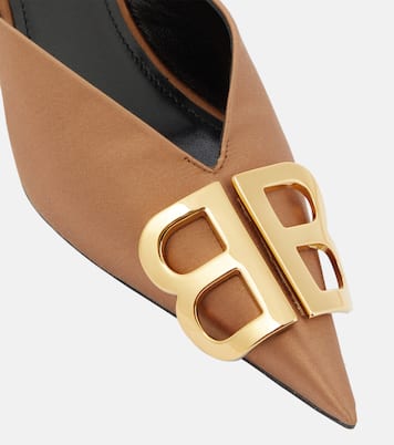 Mules BB de satén | Balenciaga