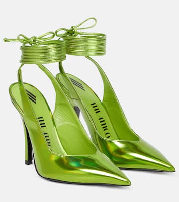 Venus faux leather slingback pumps | The Attico